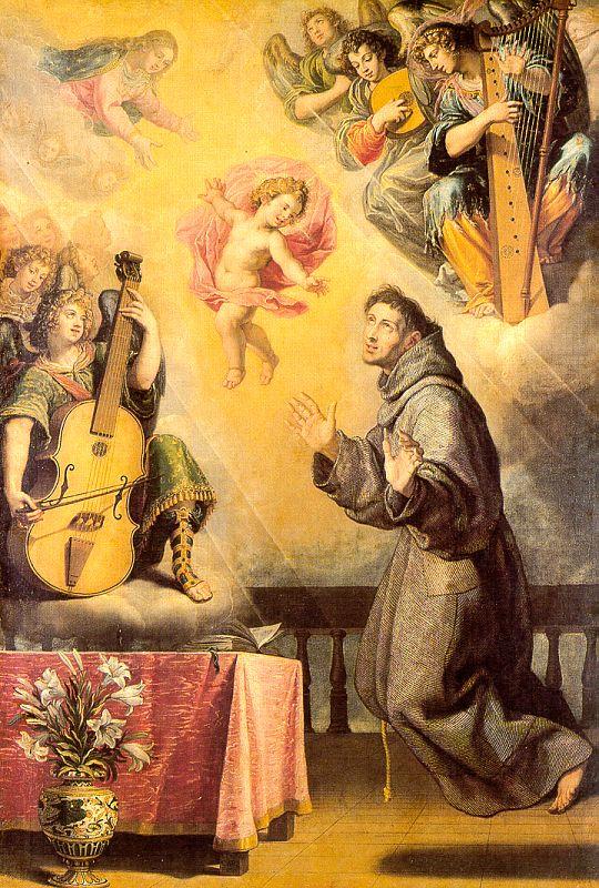 The Vision of St. Anthony of Padua sdf, CARDUCHO, Vicente